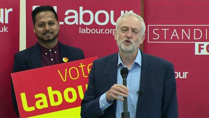 Corbyn's rallying call 72 hours into election campaign