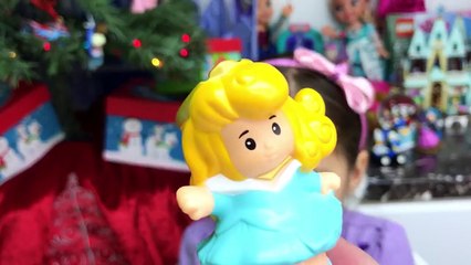 LITTLE PEOPLE DISNEY PRINCESS CA PLANE Huge Surprise Egg Opening The Lit