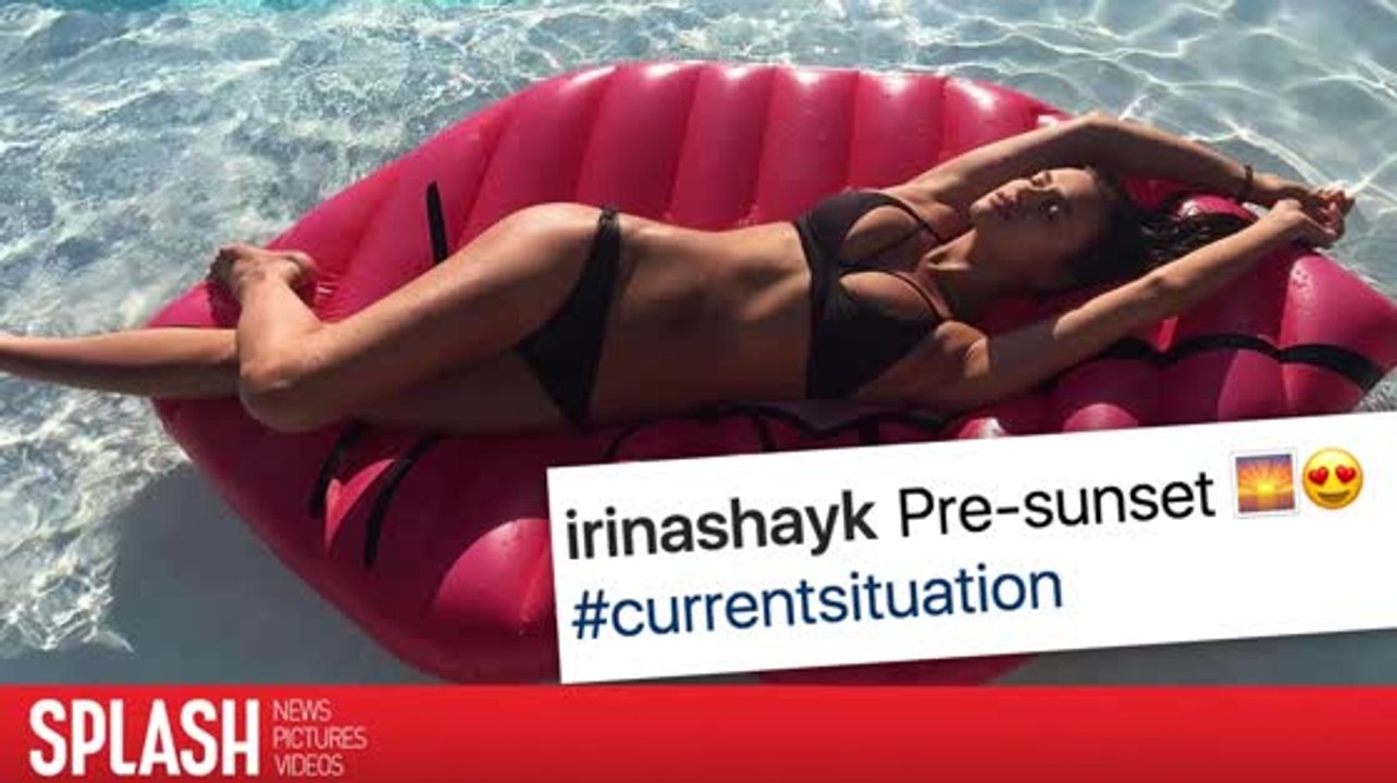 Irina Shayk postet ein sexy Bild von sich