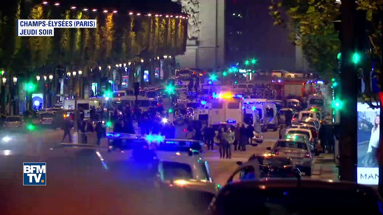 Tirs sur les Champs-Elysées: le déroulé des événements