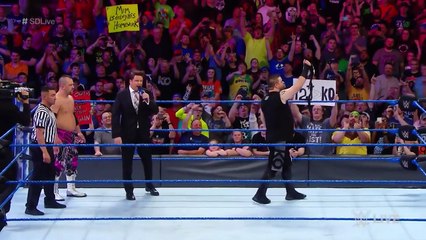 Kevin Owens open challenge - Smackdown Live 41817