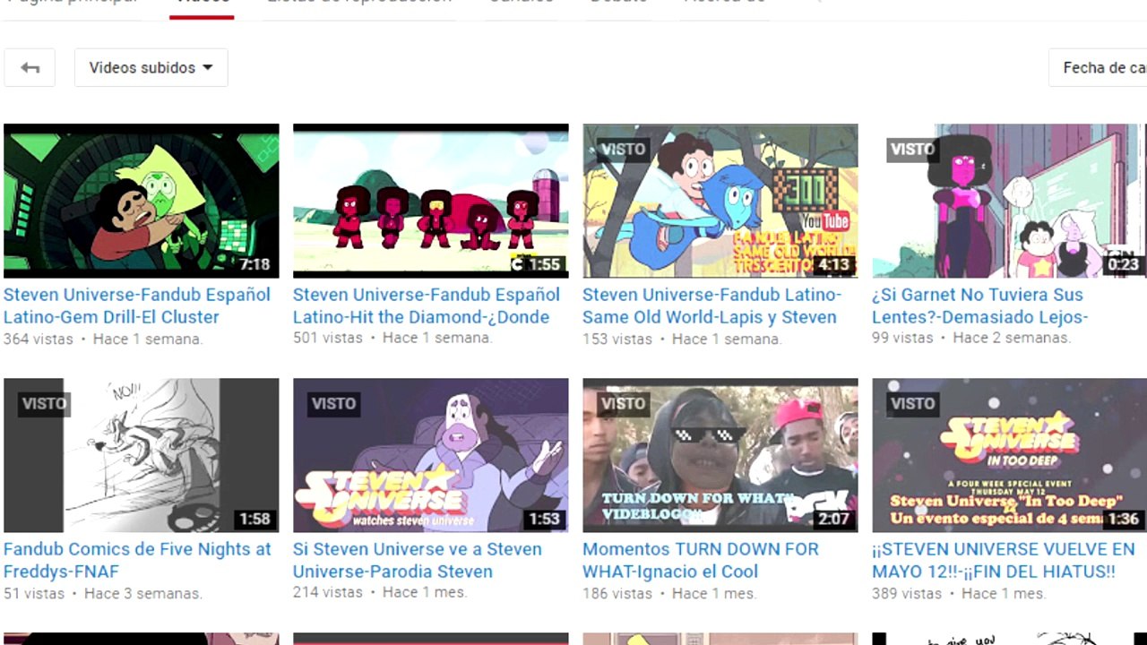 CUANDO STEVEN UNIVERSE SE DESCONTROLA!!