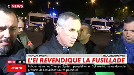 François Molins s'exprime