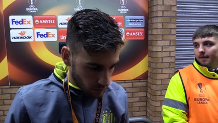 Massimo Bruno : "On a pris beaucoup de confiance aujourd'hui"