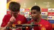 Marcus Rashford and Michael Carrick's Post Match Interview Manchester United