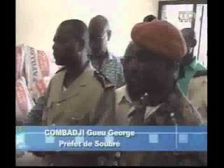 Don des commerçants aux déplacés de la région de Soubré