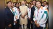 PM Modi meets athletes bound for Rio Olympics | Oneindia News