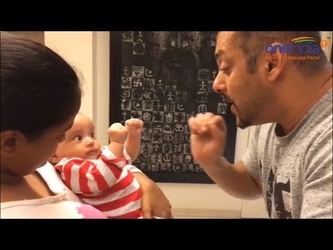 Salman Khan boxing with nephew Ahil cutely, Watch video| Oneindia News
