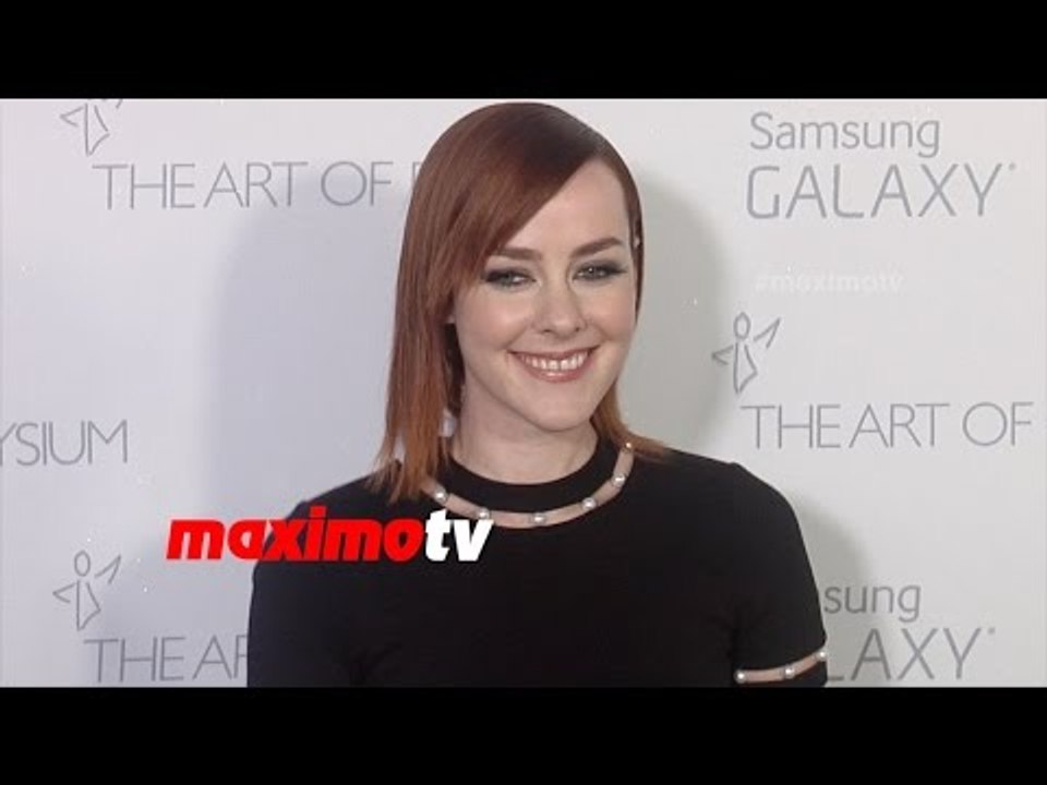 Jena Malone | The Art of Elysium HEAVEN Gala 2015 | Red Carpet | MaximoTV Broll