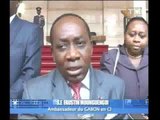 Le Président Ouattara reçoit les lettres de créances des ambassadeurs du Gabon et de Belgique