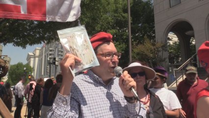 Protestan ante el Congreso para pedir legalización federal de la marihuana