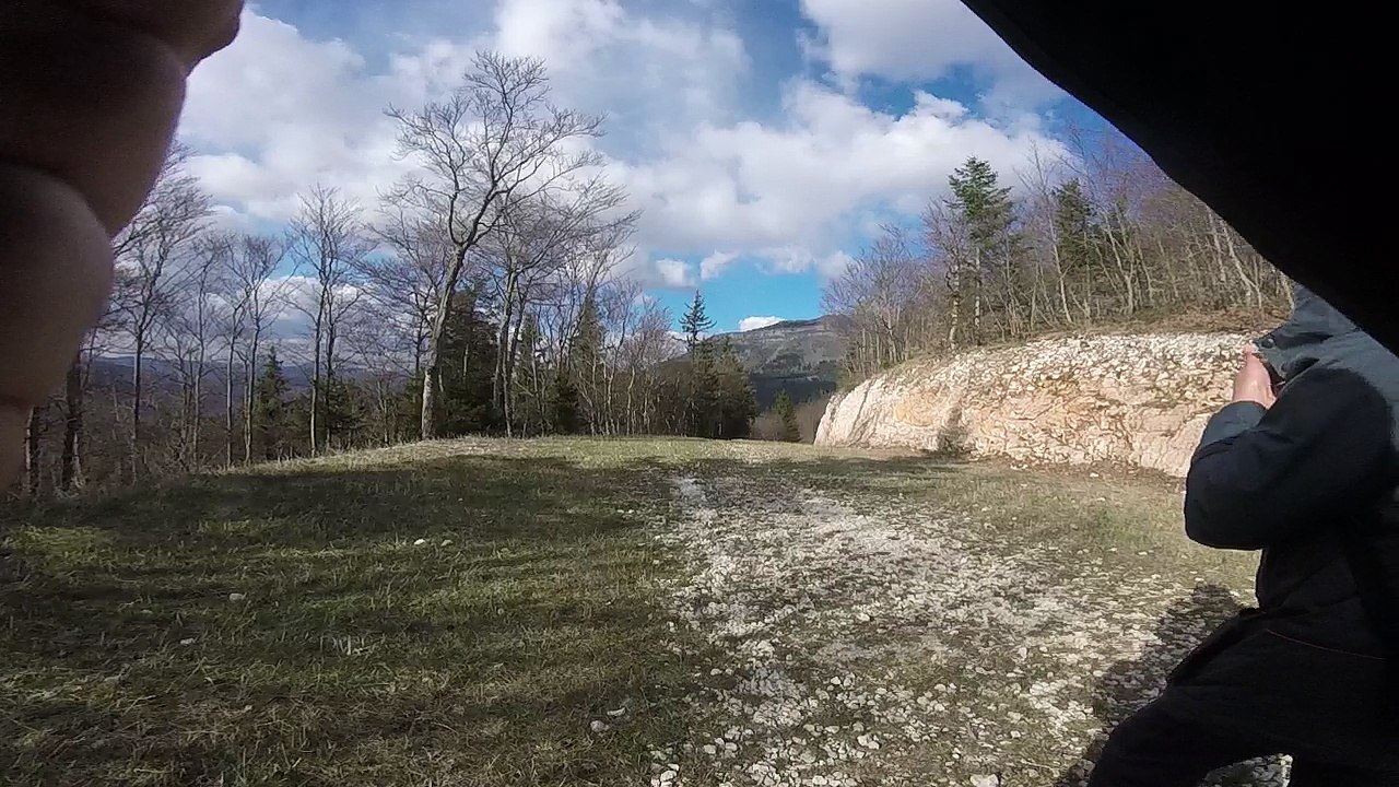 Premiere randonnée sur le massif  du Vercors ce mercredi 19 avril 2017 vidéo 4