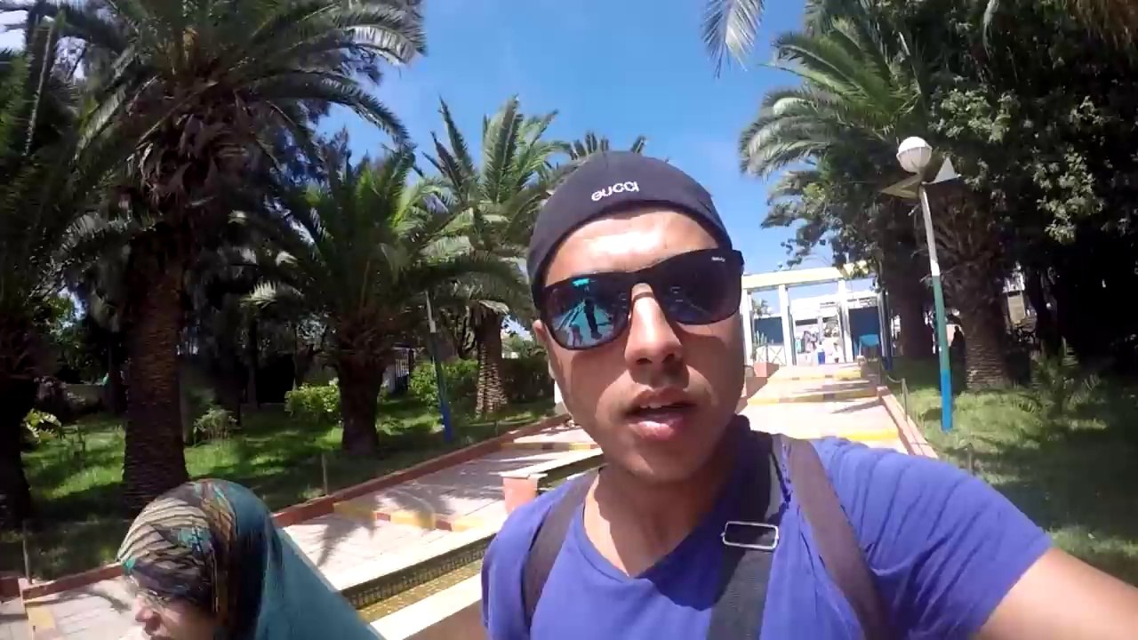 الظبي الجبلي يهجم علي في رحلتي مع عائلتي Agadir part 2 HD gopro