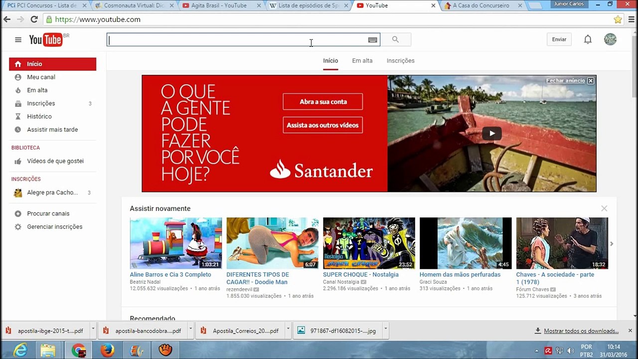 Como editar e colocar links no seu canal do Youtube