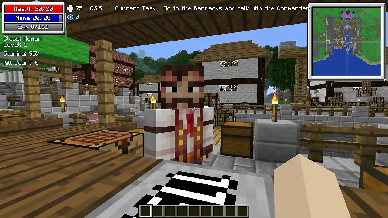 Minecraft  The Legend Of Notch (Custom Modded Map) Part 1