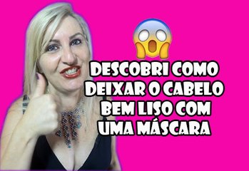 COMO DEIXAR SEU CABELO LISO ESCORRIDO PARECENDO QUE A VACA LAMBEU RMC AMEND