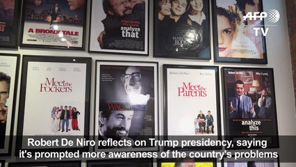 De Niro reflects on Trump presidency