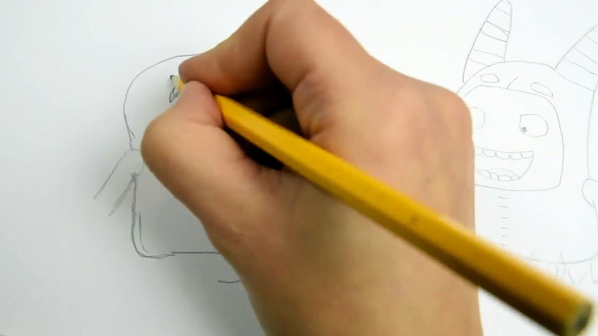 How to draw and color Oddbor Kids Pogo and Newt-NIX9NEZVfKM