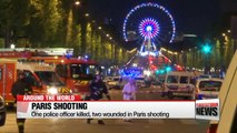 One police officer killed, two wounded in Paris shooting