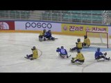 2017 World Para ice hockey Championships | Italy v Sweden | Game Highlights