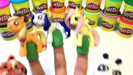 Kung Fu Panda My Little Pony Finger Family Song Nursery Rhymes #MLP