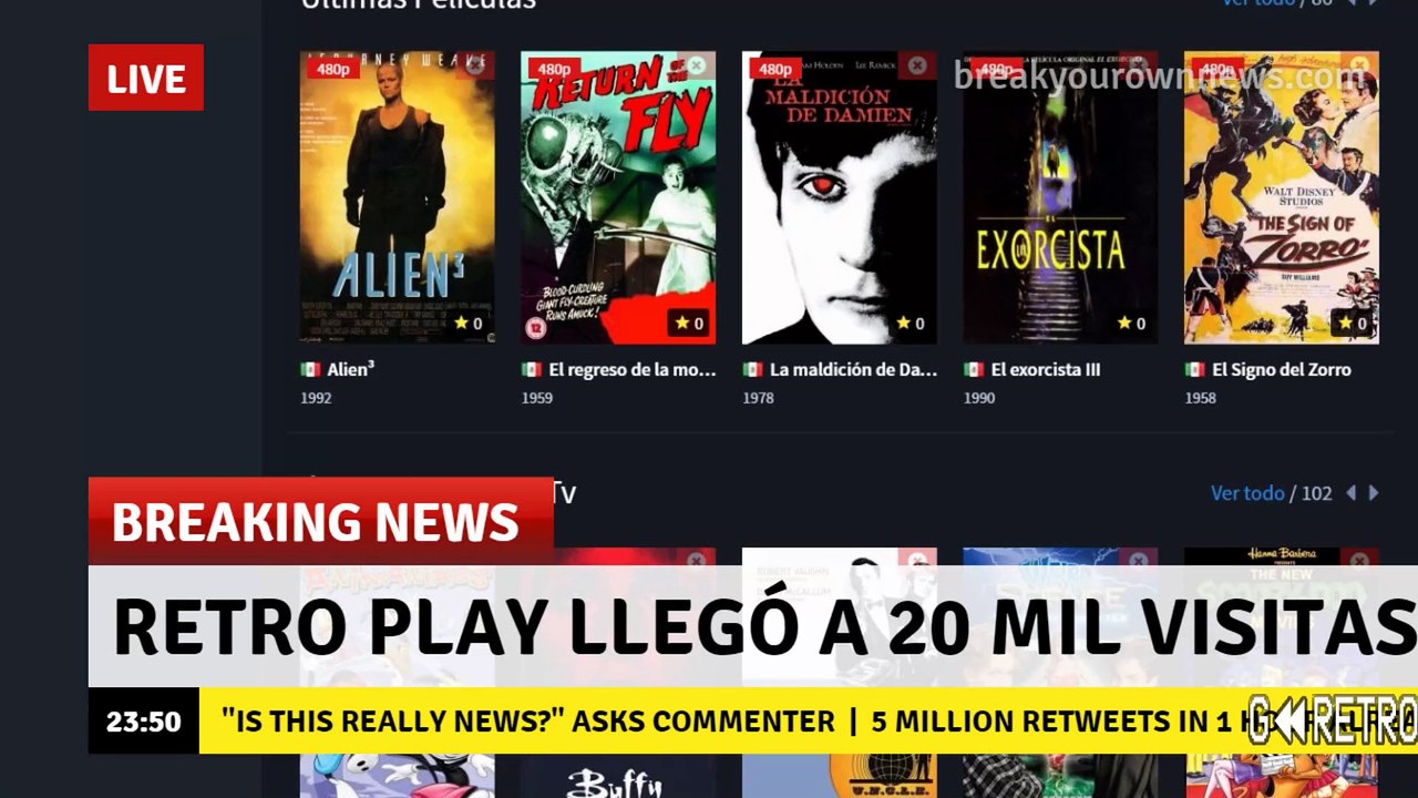 20 mil visitas retro play