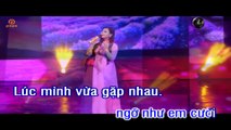 karaoke - hoa tím ngày xưa - dương hồng loan ( song ca )
