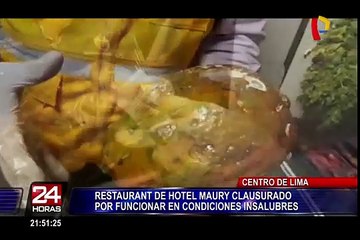 Hotel Maury: clausuran su emblemático bar restaurant por insalubre