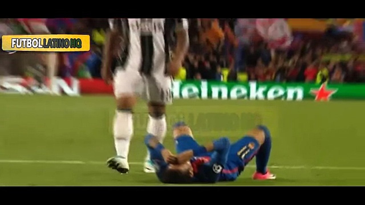 Olha a reação de Neymar após Barcelona ser desclassificado pela Juventus