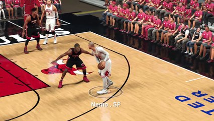 NBA 2K17 Dunk On Carl Anthony Towns