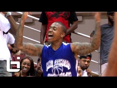 Isaiah Thomas Drops 49 Points & Shows Off His NASTY Handles at Jamal Crawford Pro Am!