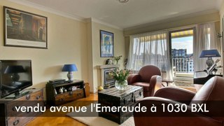 Appartement, penthouse à vendre av de l'Emeraude à schaerbeek avec terrasse et 3 chambres par votre agence millénium immobilière de 1030 Bruxelles à 5 min de l'Otan et la Cee