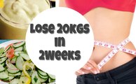 How to lose weight fast in 2 weeks-Lose 20 kgs in 2 weeks|weight lose recipes