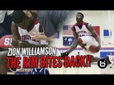 Zion Williamson Attempts In-Game Eastbay & Rim Bites Back!