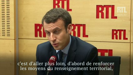 Emmanuel Macron veut créer "une task force anti-Daesh" pour lutter contre le terrorisme