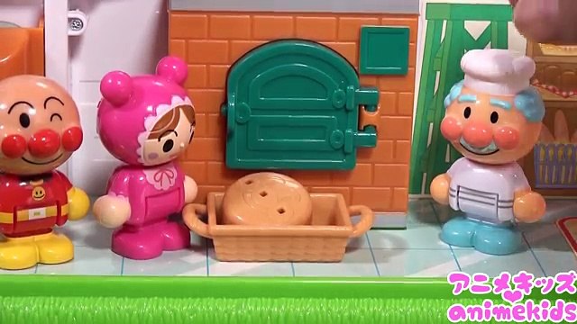 アンパンマン アニメ おもちゃ パン工場でパンをつくろう❤ パン工場ハウス アンパンマンタウン animekids アニメキッズ animation Anpanman Toy