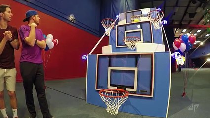 Giant Basketball Arcade Battle | Dude Perfect