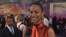 'Guardians of the Galaxy Vol. 2' Premiere: Zoe Saldana Stuns