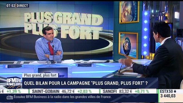 Plus Grand Plus Fort: Quel bilan pour la campagne Plus grand plus fort ? – 21/04