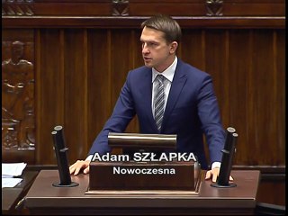 Poseł Adam Szłapka - Wystąpienie z dnia 20 kwietnia 2017 roku.