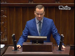 Poseł Bartłomiej Stawiarski - Oświadczenie z dnia 20 kwietnia 2017 roku.