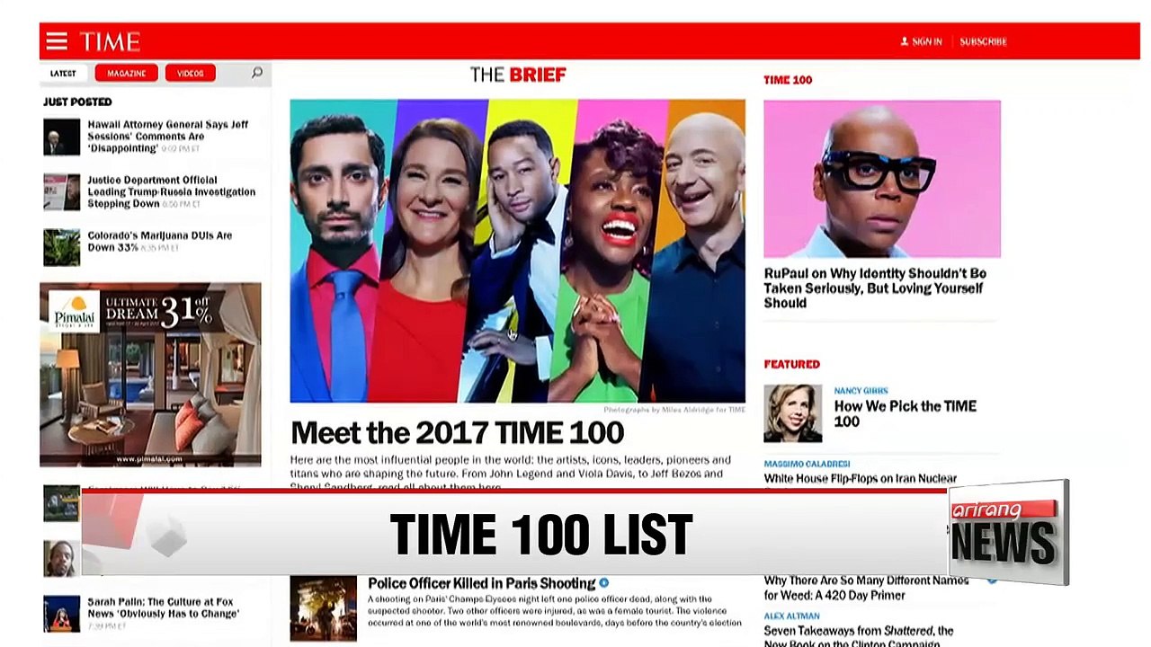 Kim Jong-un makes Time's '100 Most Influential' list for 7th straight year
