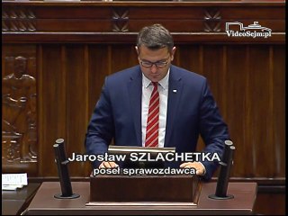 Poseł Jarosław Szlachetka - Wystąpienie z dnia 20 kwietnia 2017 roku.