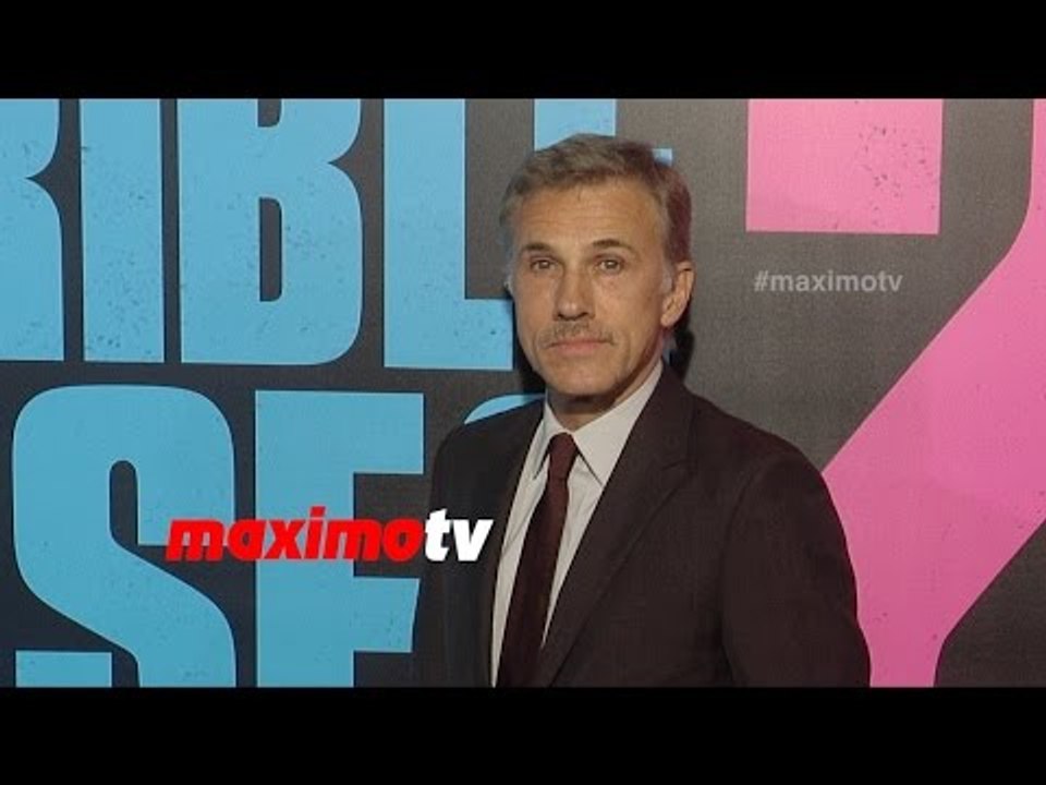 Christoph Waltz | Horrible Bosses 2 Los Angeles Premiere | #MaximoTV Footage