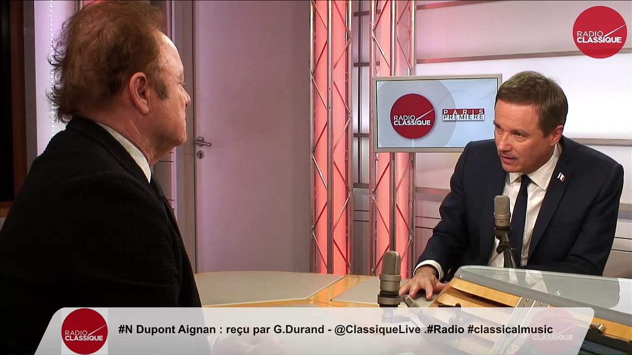 "Nous sommes en guerre intérieure et extérieure" Nicolas Dupont-Aignan (21/04/2017)