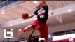 Kenny Dobbs Between The Legs OVER a sign! NASTY Dunks During Ballislife All American Half-Time!