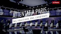 Attentat des Champs-Élysées : les réactions des candidats