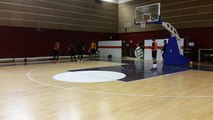Entraînement du MSB avant la finale de la coupe de France