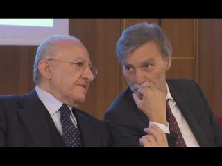 Porti in Campania, Delrio: "Napoli apripista del nuovo sistema" (20.04.17)