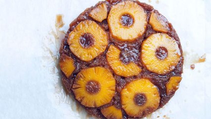 How To Perfectly Assemble A Timeless Pineapple Upside-Down Cake